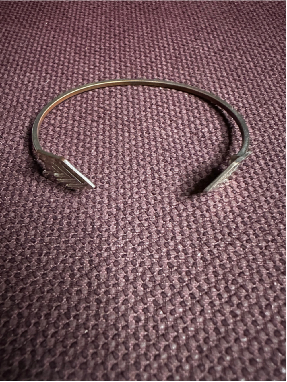 Plunder Silver Arrow Cuff Bracelet